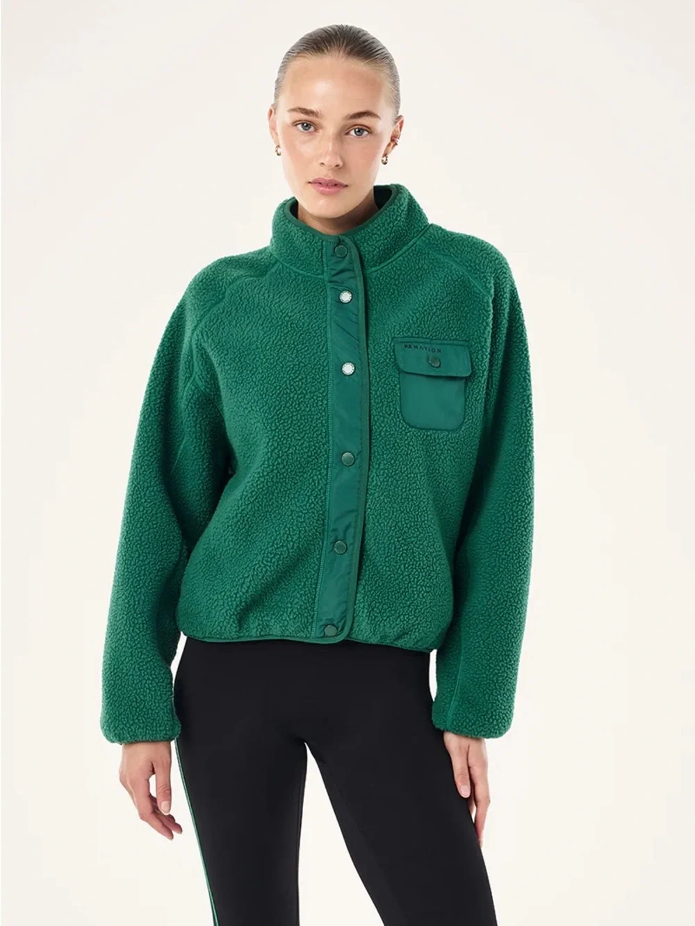 P.E Nation Takeover Jacket In Amazon green new tags won’t leave up long! Large! - Picture 1 of 7
